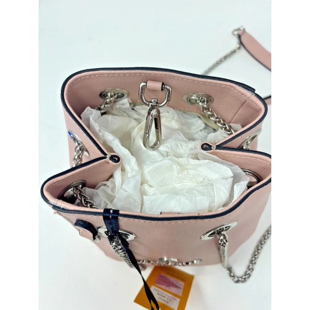 NWT‎ Valentino By Mario Valentino Babou Leather Bucket Bag